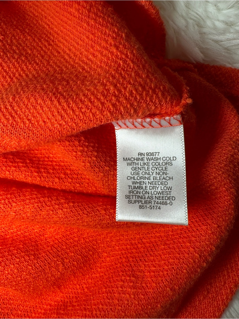 Liz Claiborne Weekend Orange Knit Top - Picture 8 of 8